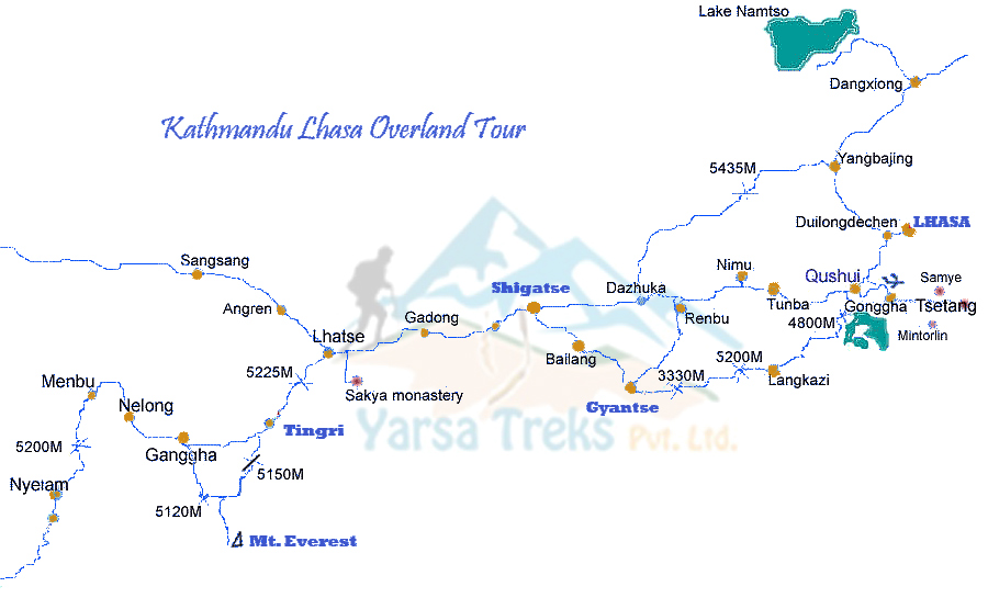 route map